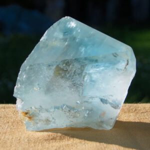 Blauer Topaz Kristall