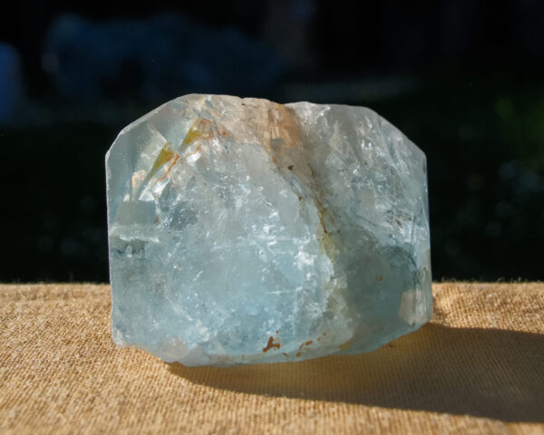 Blauer Topaz Kristall