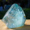 Blauer Topaz-Kristall