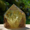 Lemon-Citrin Doppelender Kristall